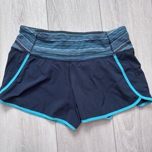 Lululemon shorts blue size 4